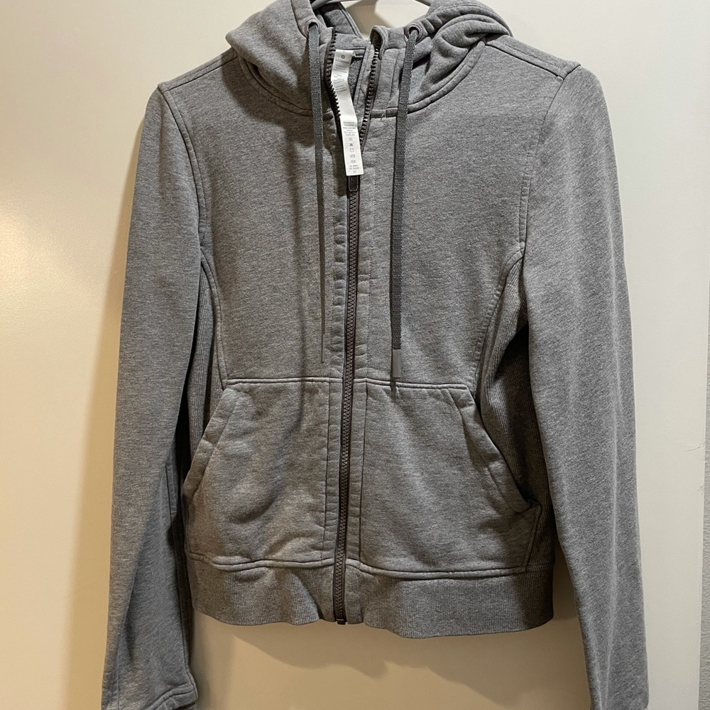 Grey lululemon zip up